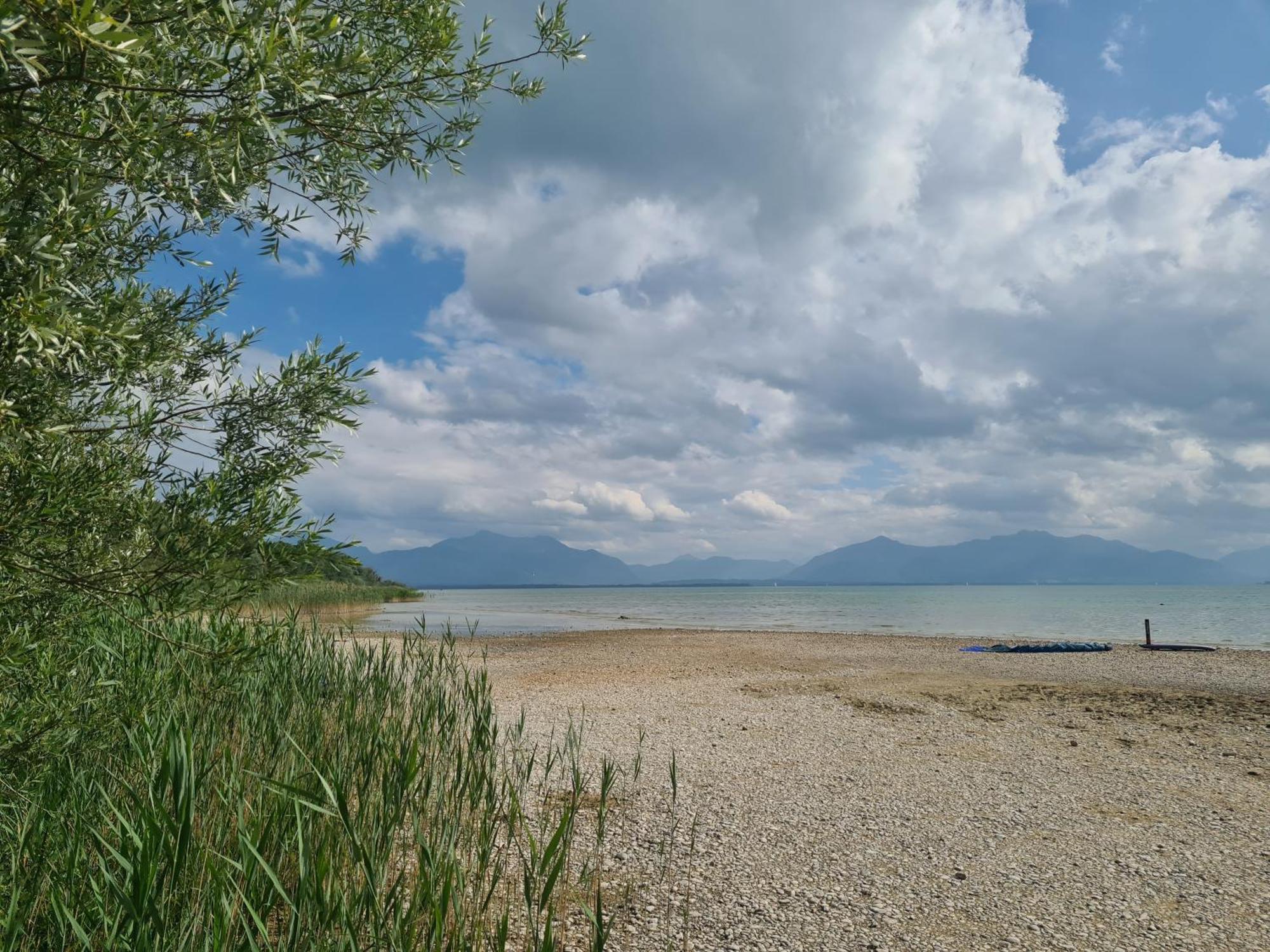 Vintage Studio Am Chiemsee Übersee Extérieur photo